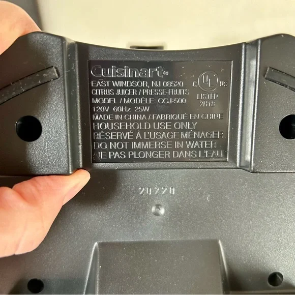 NEW Cuisinart Pulp Control Citrus Juicer CCJ-500 - Picture 6 of 6